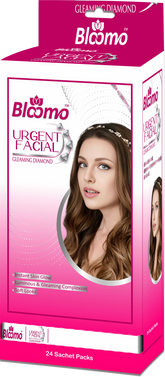 Bloomo Gleaming Diamond Urgent Facial Vertical Box