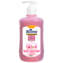 Bloomo Rose Mallow Anti-Bacterial Hand & Body Soap
