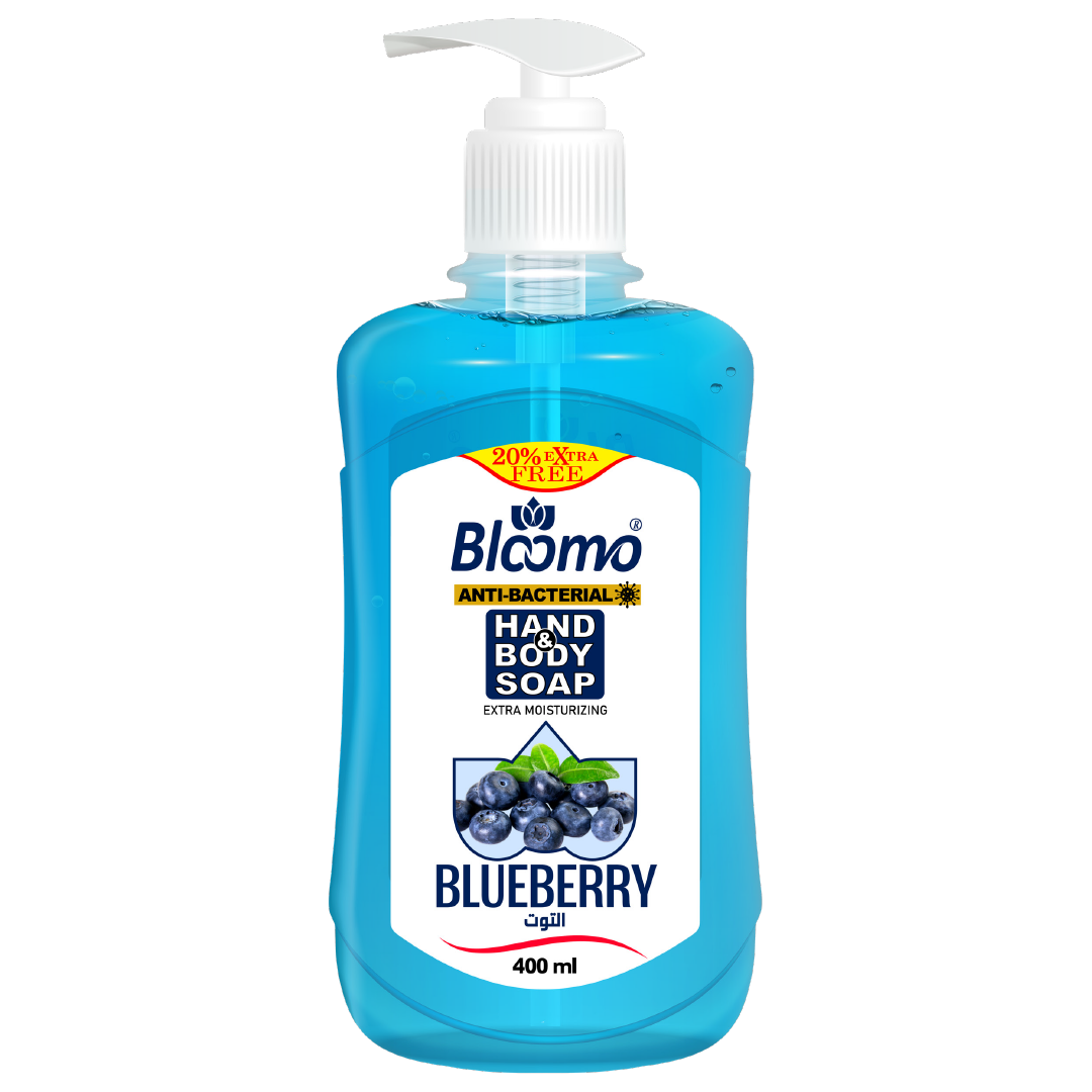 Bloomo Blueberry Anti-Bacterial Hand & Body Soap