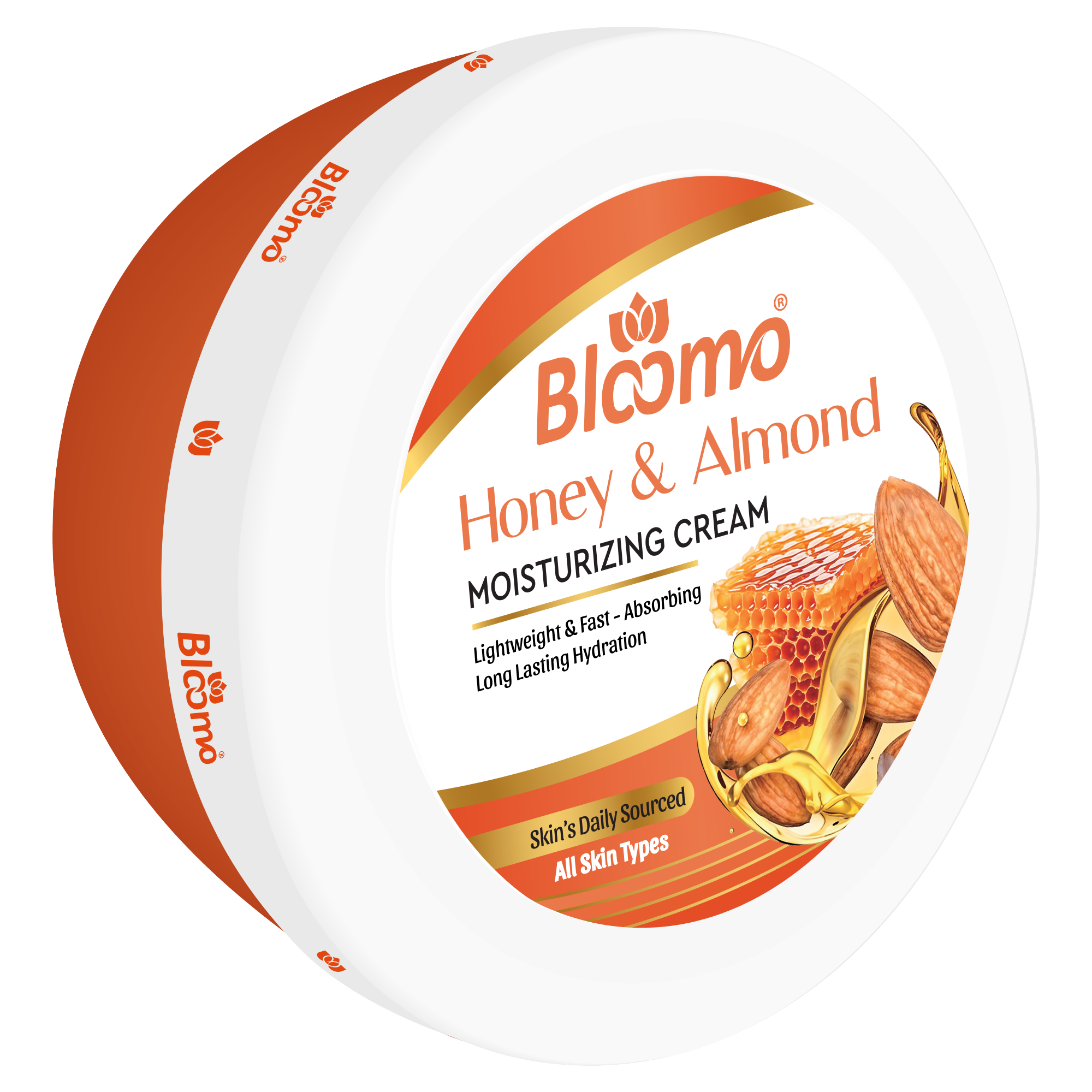 Bloomo Honey & Almond Moisturizing Cream