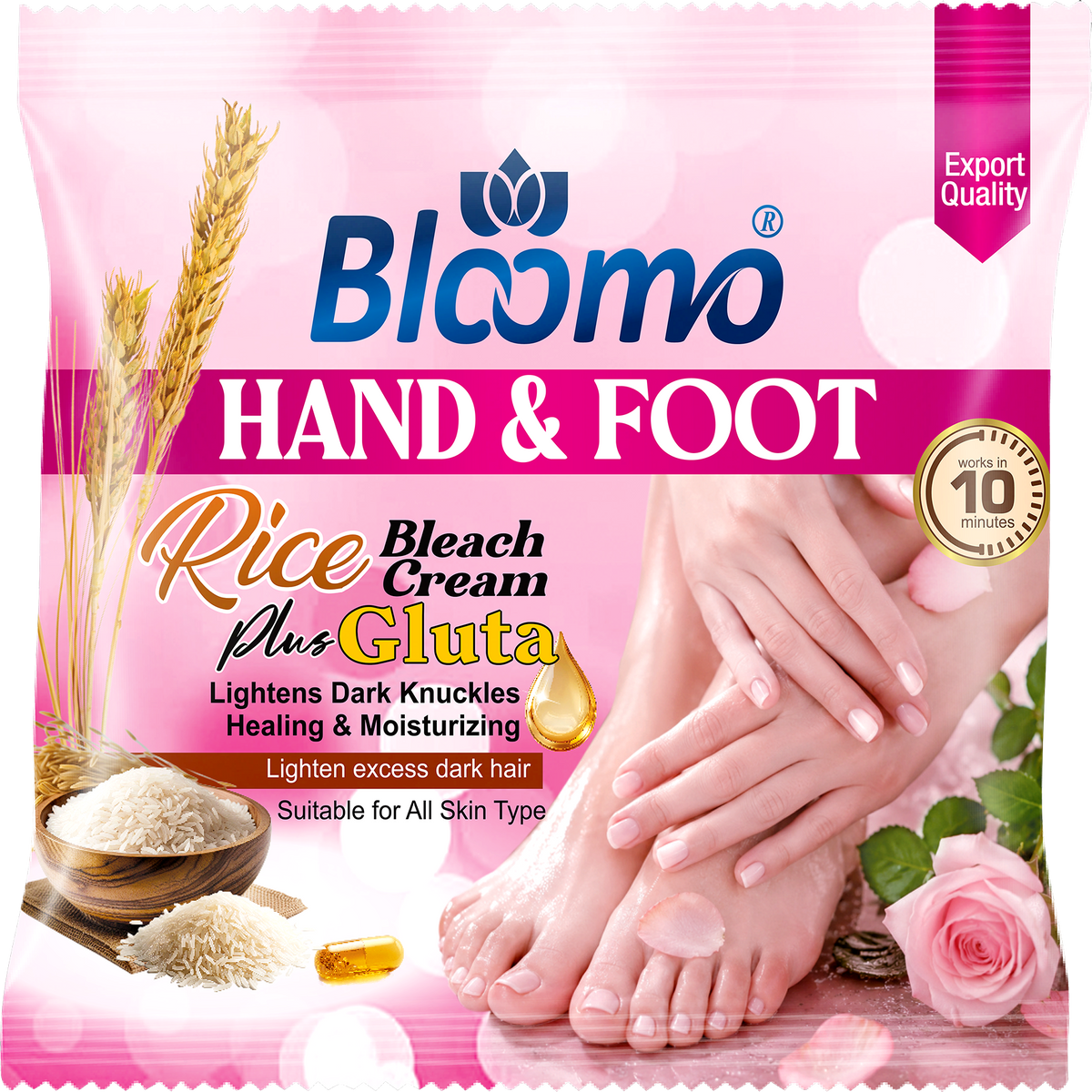 Hand & Foot Rice Bleach Cream Plus Gluta