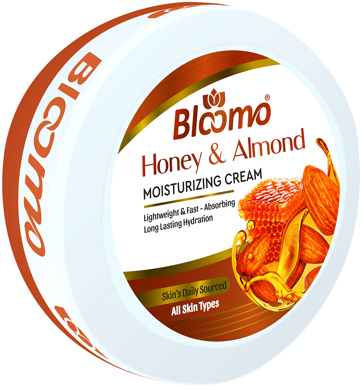 Bloomo Honey & Almond Moisturizing Cream