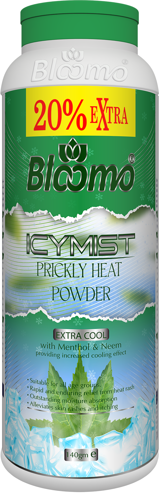 Bloomo Prickly Heat Powder - Neem