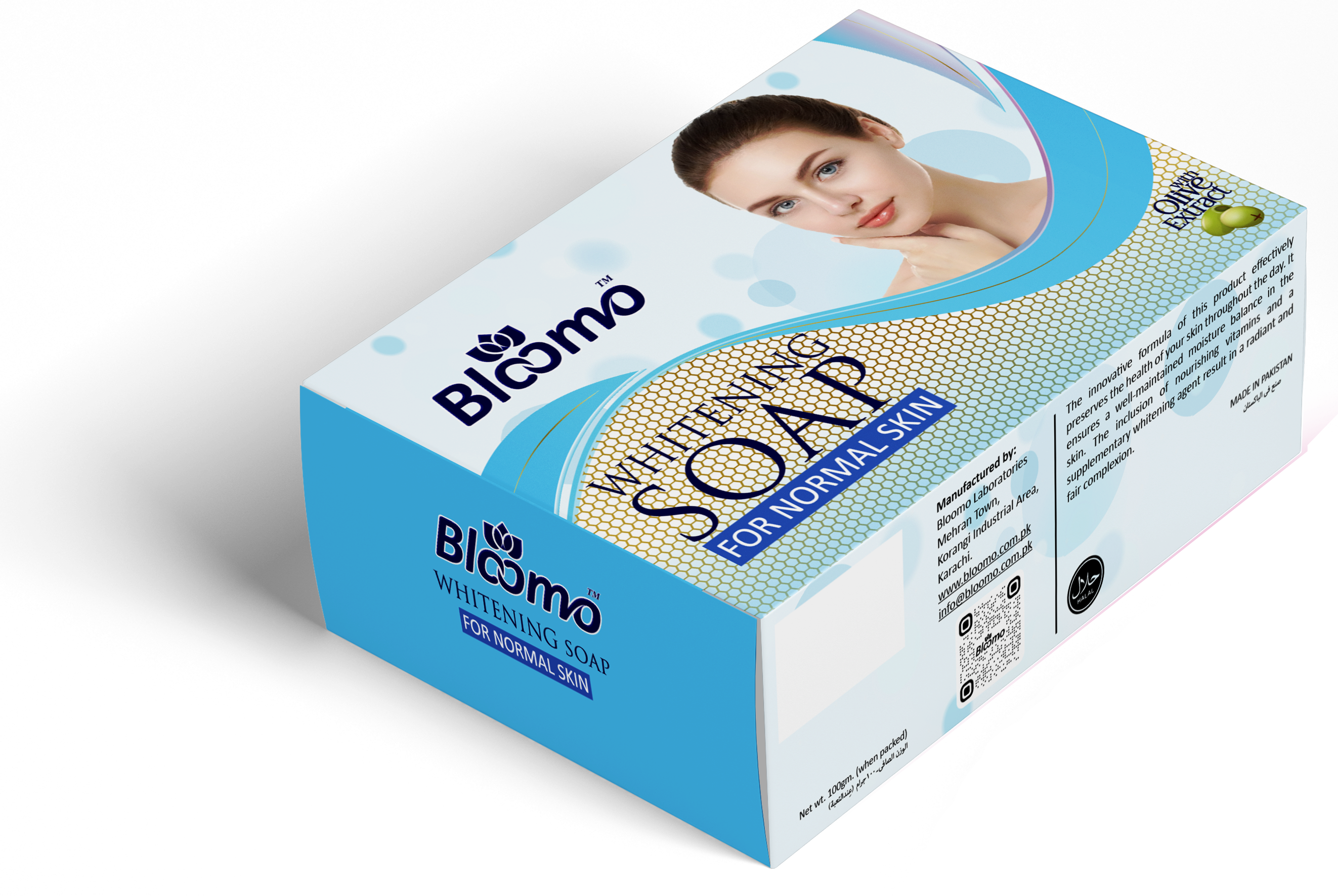 Bloomo Whitening Soap For Normal Skin