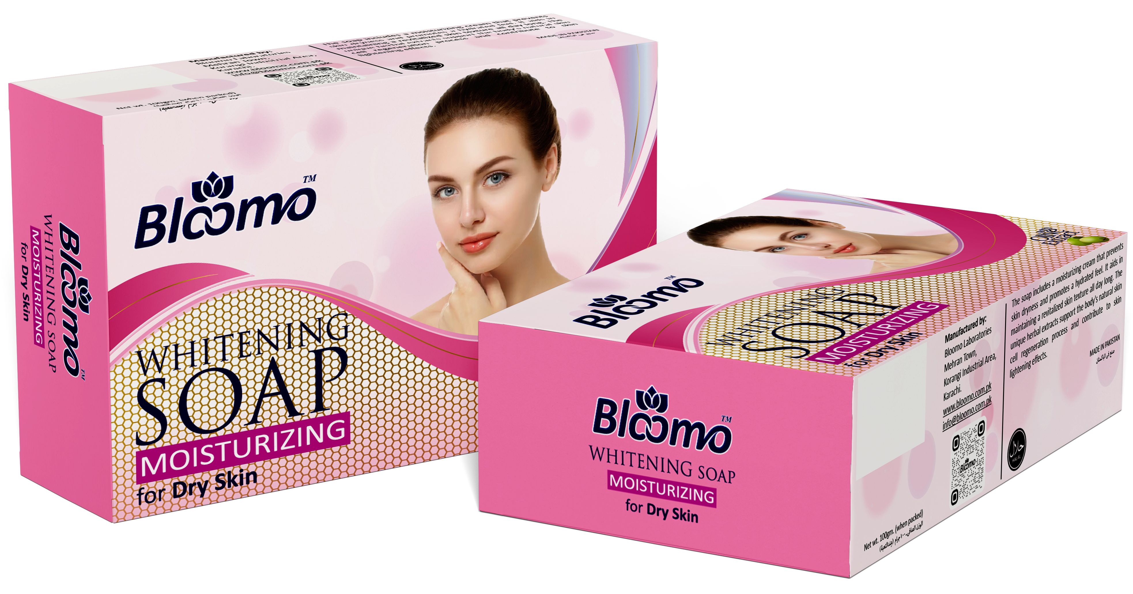 Bloomo Whitening Soap For Dry Skin