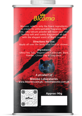 Bloomo Talcum Powder - Black