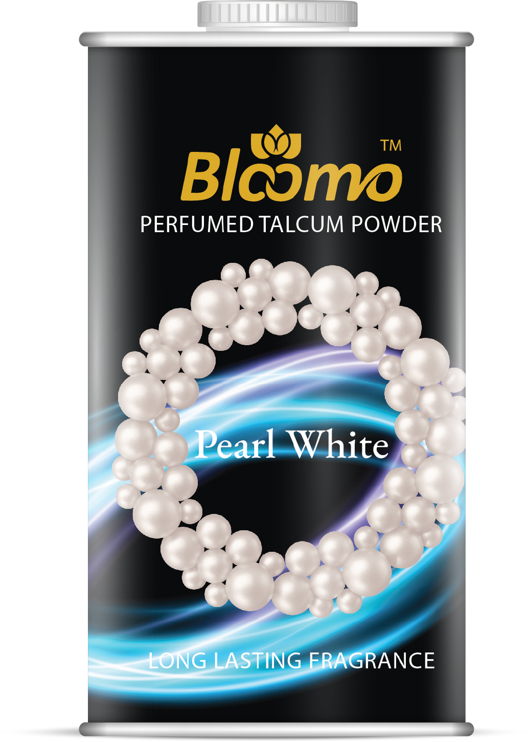 Bloomo Talcum Powder - Pearl White