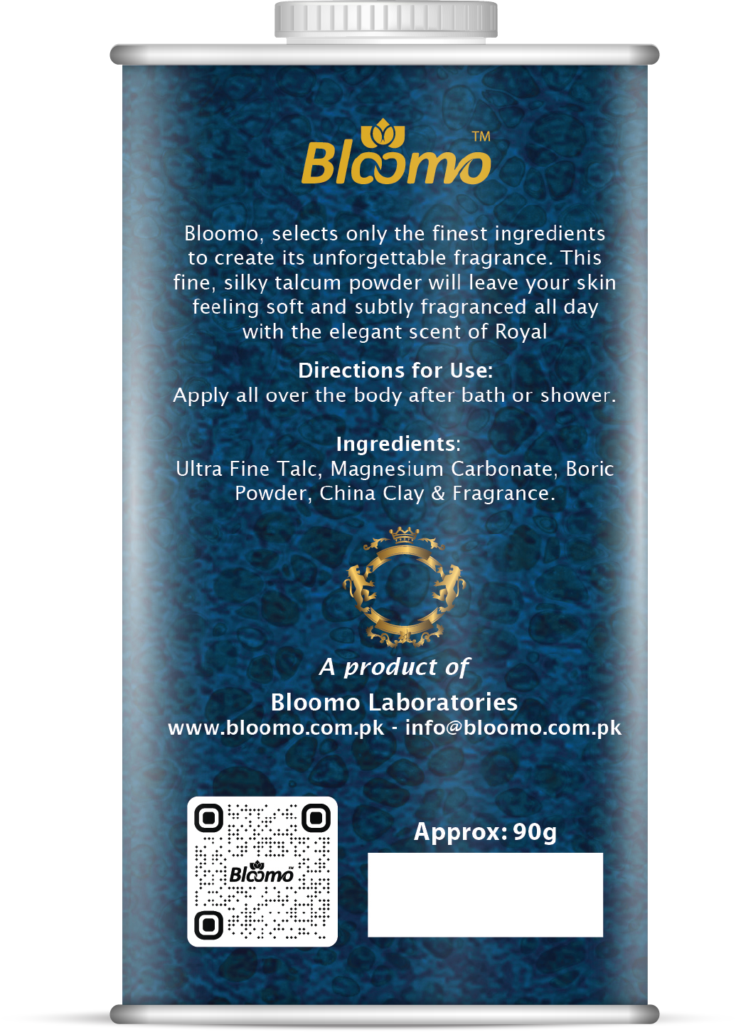 Bloomo Talcum Powder - Royal