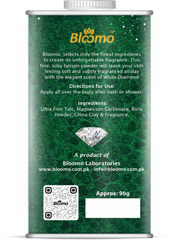 Bloomo Talcum Powder - White Diamond